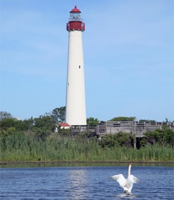 Cape May Lighthouse in New Jersey