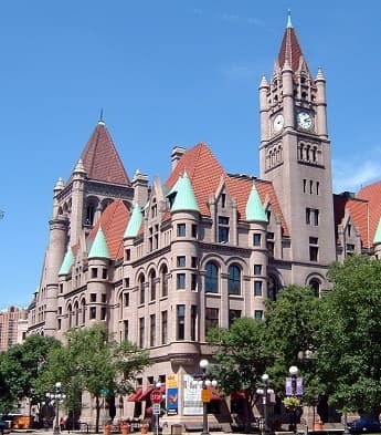 Landmark Center in Saint Paul Minnesota