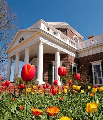 Monticello in Charlottesville Virginia