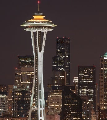 Seattle Space Needle in Washington State